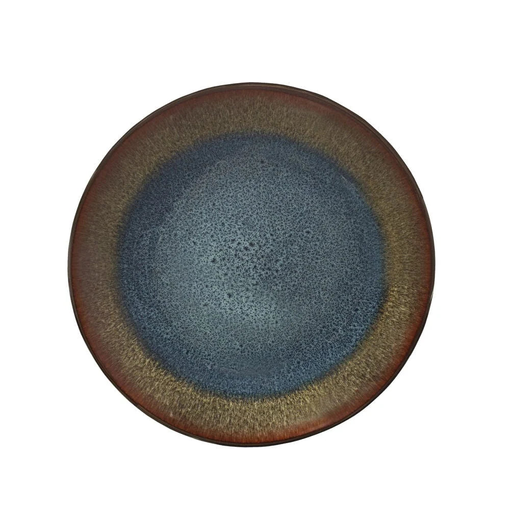 Blue Stoneware Dinnerware Set