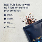 Blueberry Nut Mix with Macadamias and Walnuts for Sweet, Crunchy Breakfast Bowls and Snack Breaks