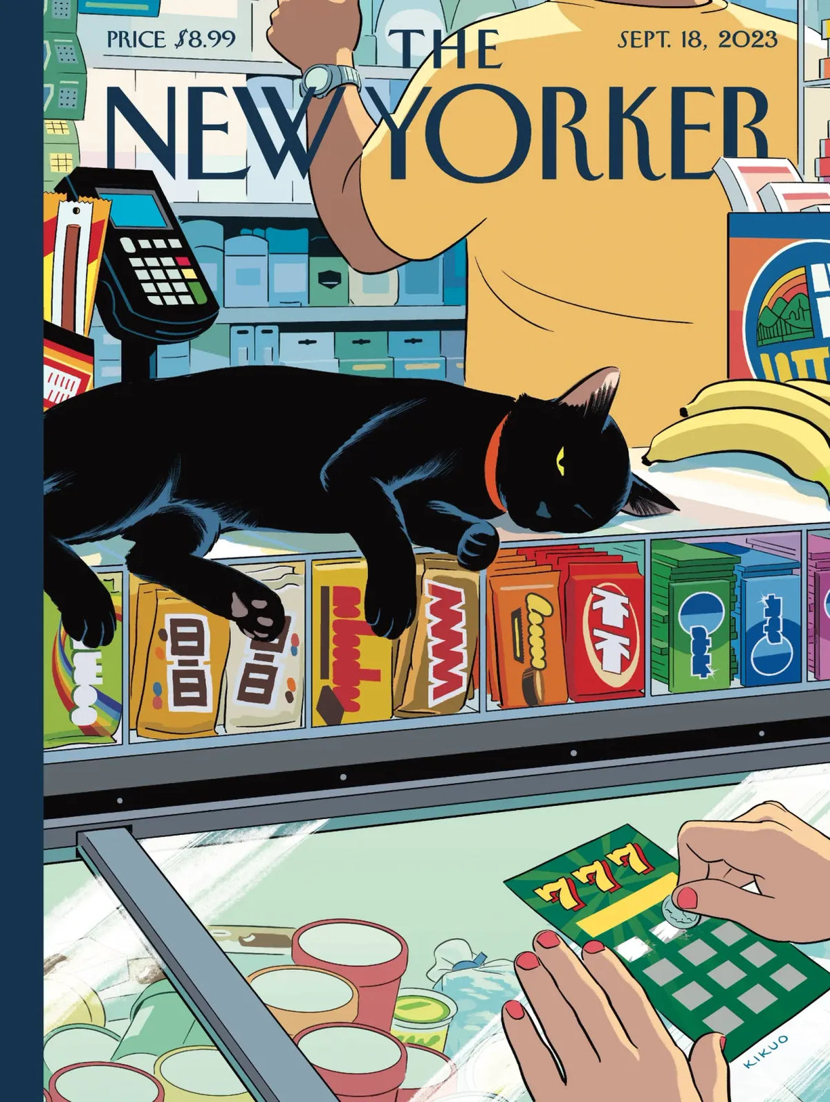 Bodega Cat Jigsaw Puzzle, 1000 Pieces Featuring a New York Store Scene and a Glare-Reducing Finish