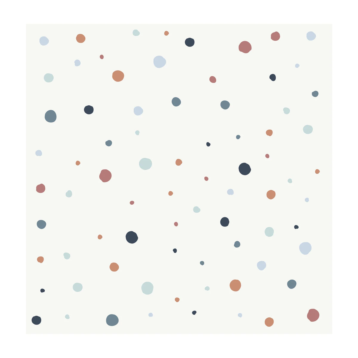 Boho Polka Dot Wall Decals