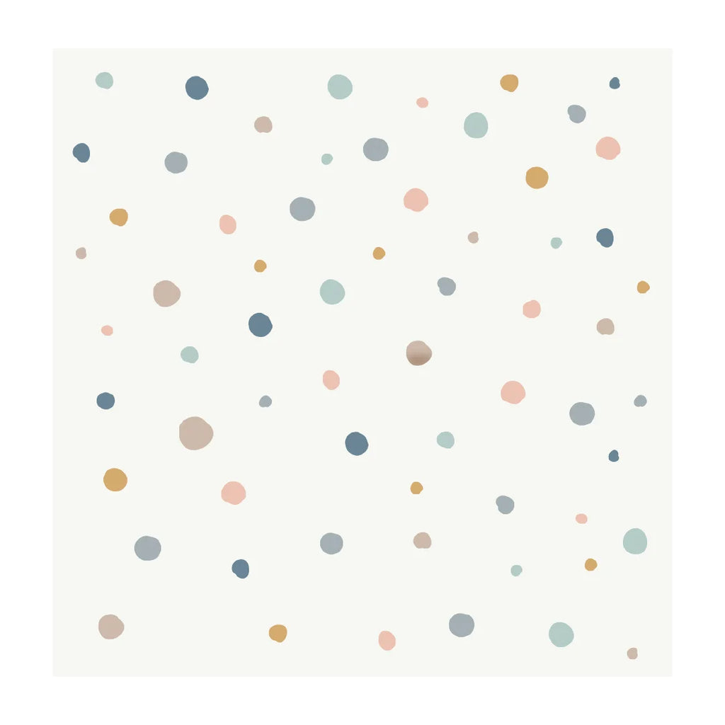 Boho Polka Dot Wall Decals
