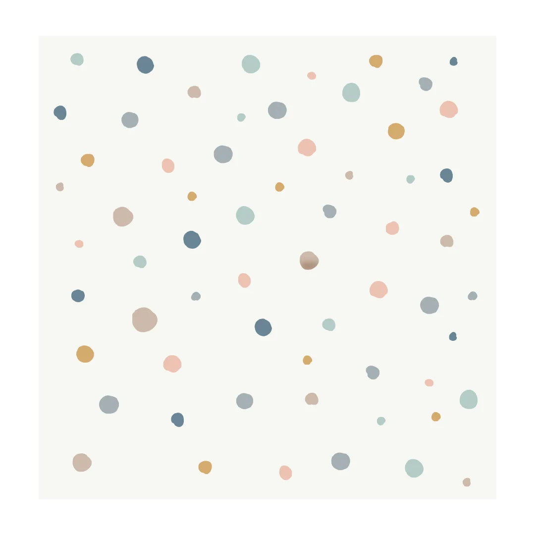 Boho Polka Dot Wall Decals