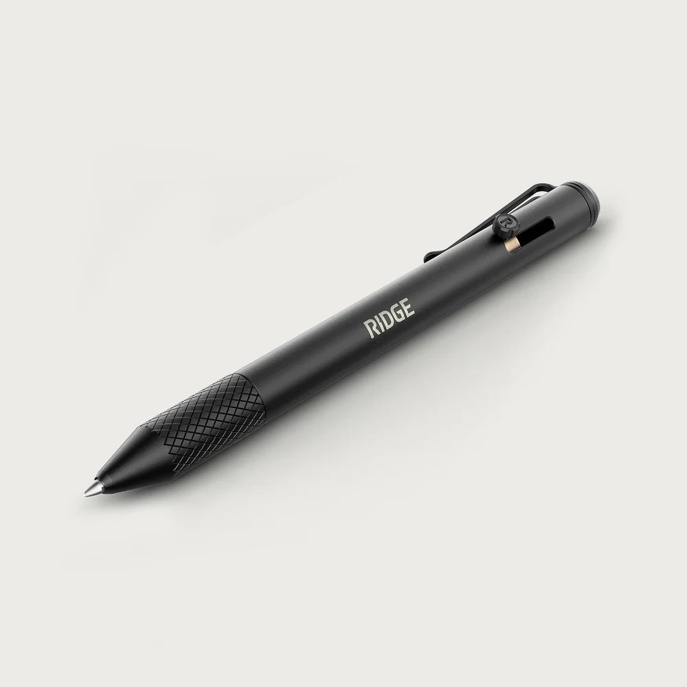 Bolt Action Pen in Aluminum Gunmetal