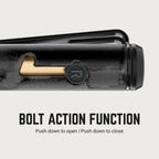 Bolt Action Pen in Aluminum Gunmetal