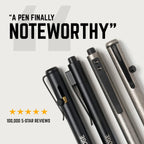 Bolt Action Pen in Aluminum Gunmetal