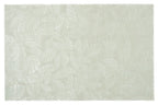 Botanical Washable Area Rug in Sage or Bone Beige, Recycled Polyester Medium-Pile Floral Design