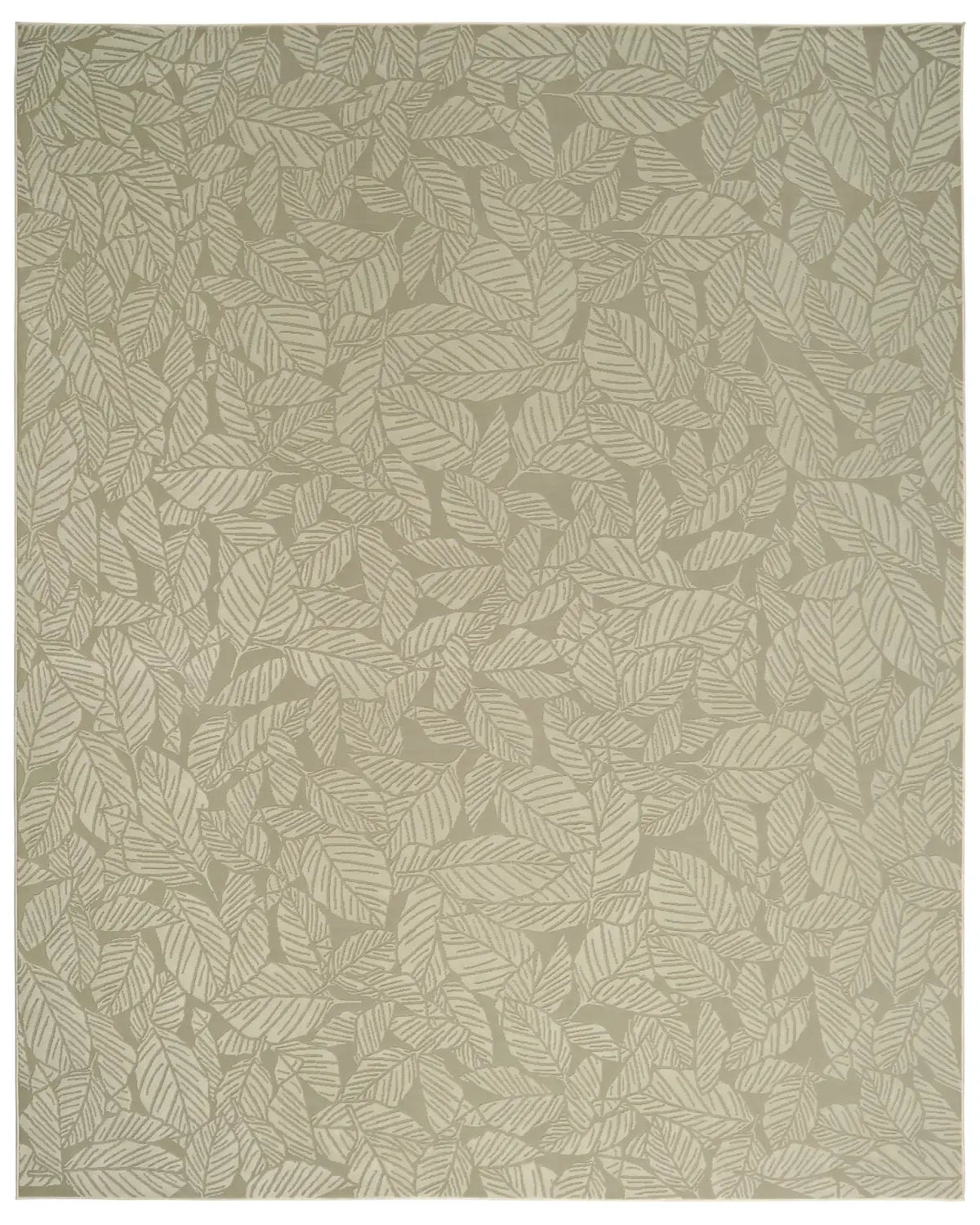 Botanical Washable A — Sage / 3'11" x 6'1" / Sage / 5'3" x 8' / Sage / 6'7" x 9' / Sage / 7'10" x 10' / Sage / 9'2" x 12'2" /