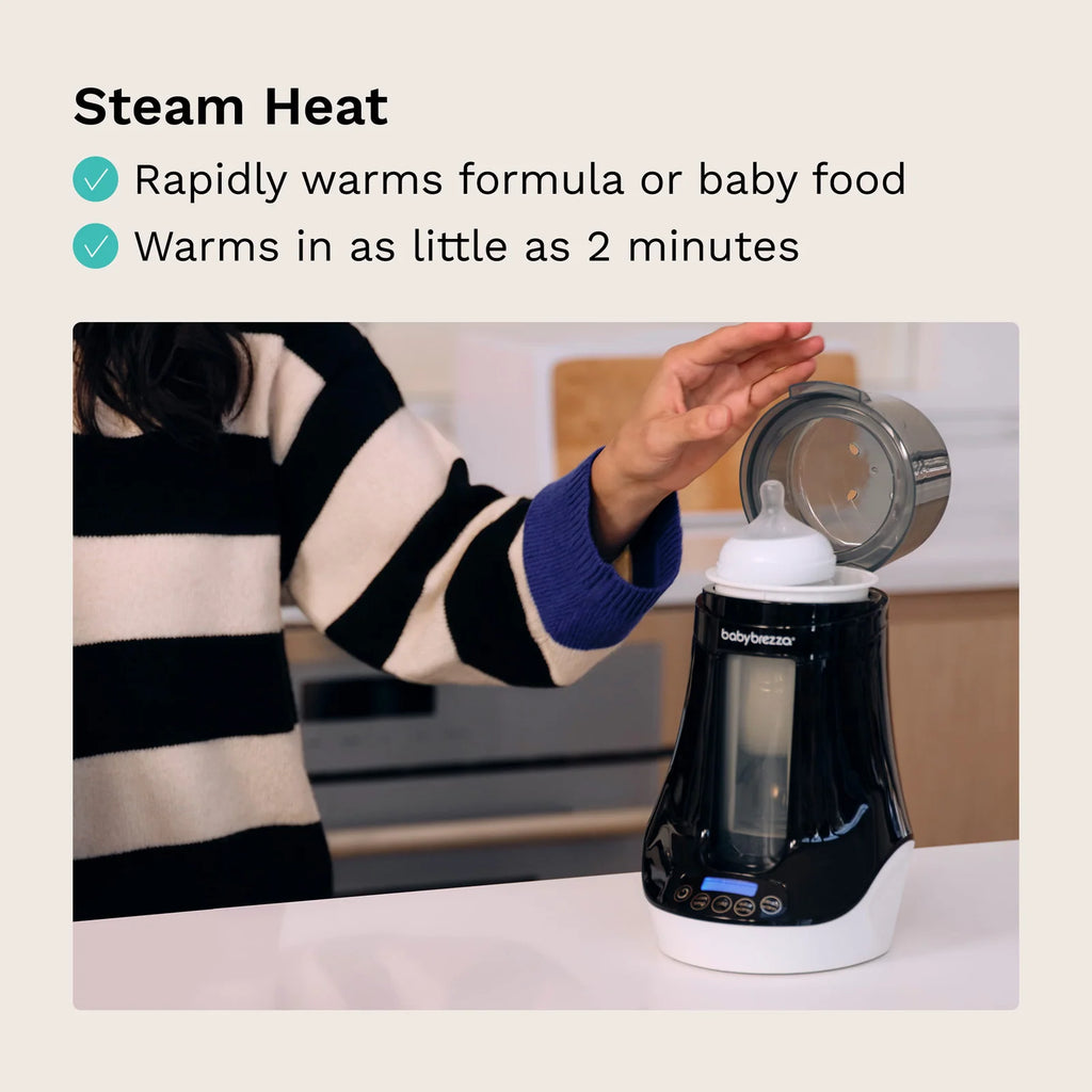 Bottle and Breastmilk Warmer with Precision Warming, Steam Heat, Memory Settings and Auto Shut-Off