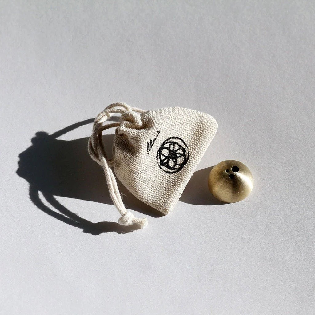 Brass Dome Incense Holder