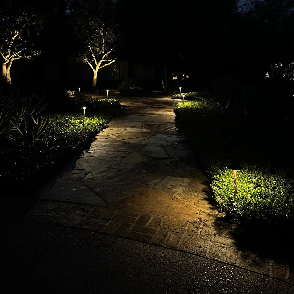 Brass Path Light