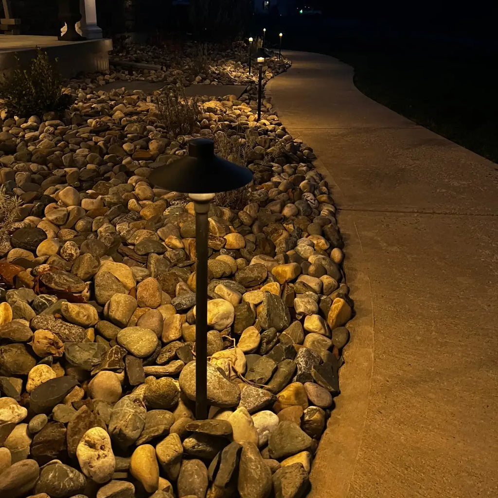 Brass Path Light