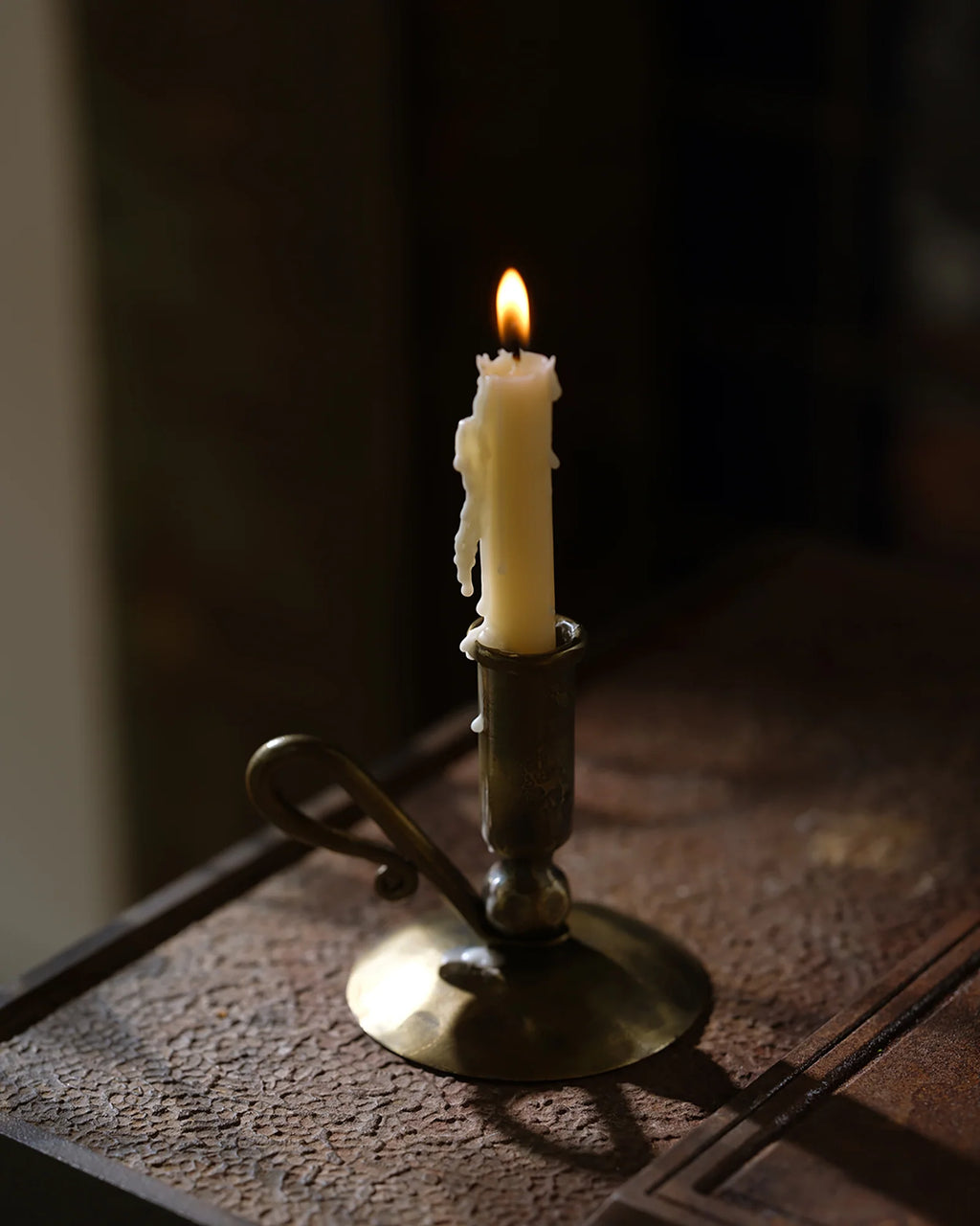 Brass Taper Candle Holder