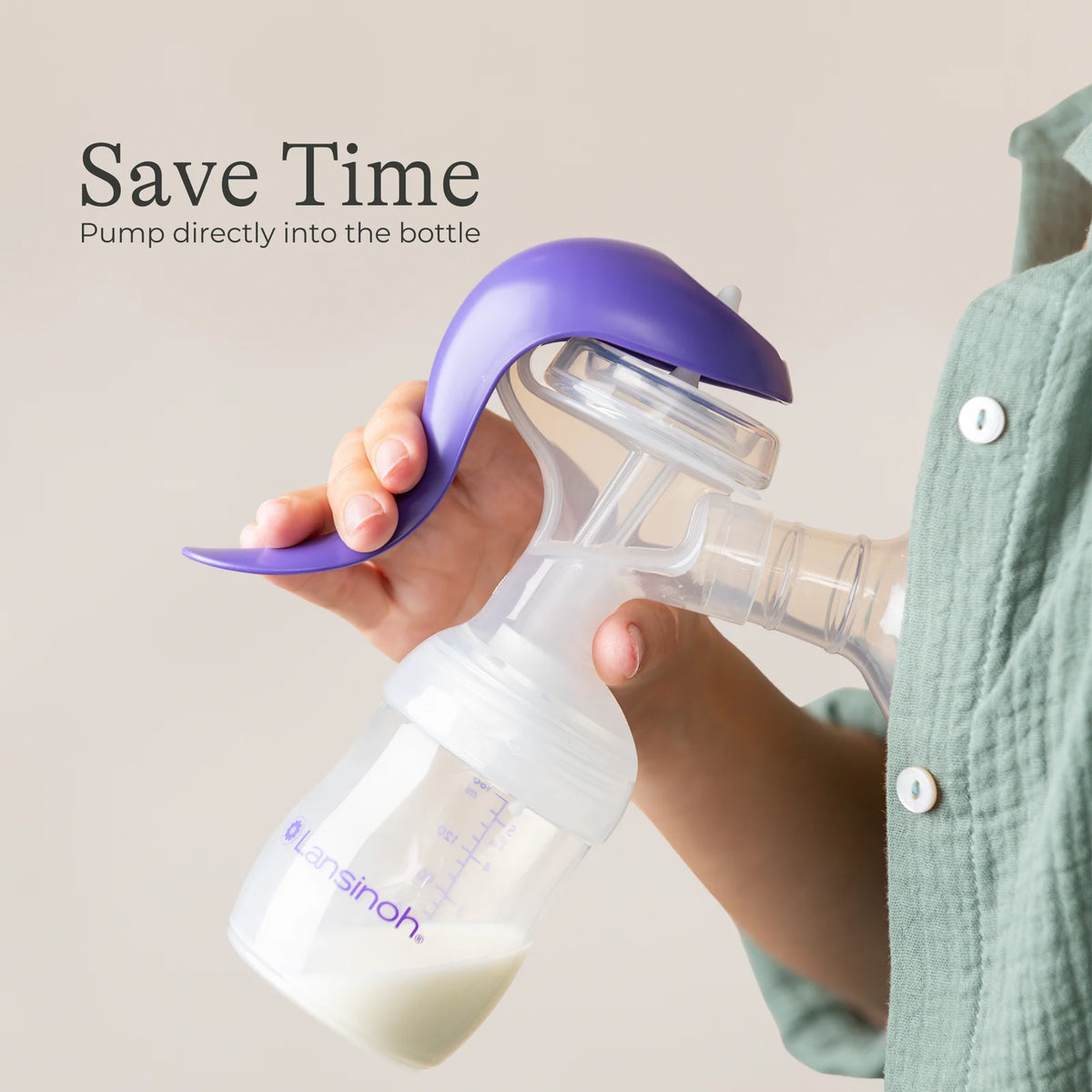 Breastmilk Storage Bottles in a 4-Pack of 5 oz Wide-Neck Bottles