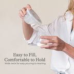 Breastmilk Storage Bottles in a 4-Pack of 5 oz Wide-Neck Bottles