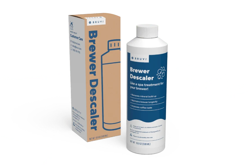 Brewer Descaler for Mineral Buildup Removal and Better-Tasting Coffee During Routine Maintenance