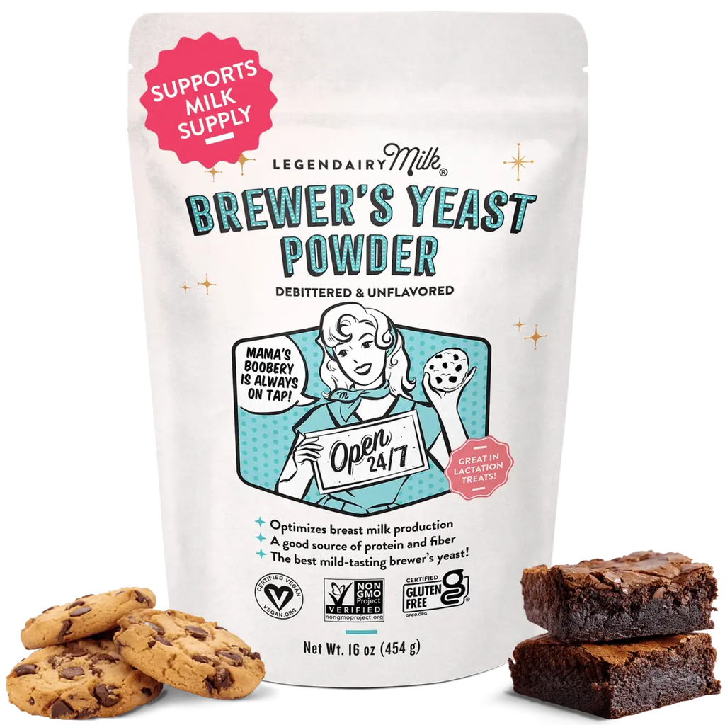 Brewer's Yeast Powder for Lactation Support and Daily Wellness, Natural Powder Supplement · brewers yeast powder