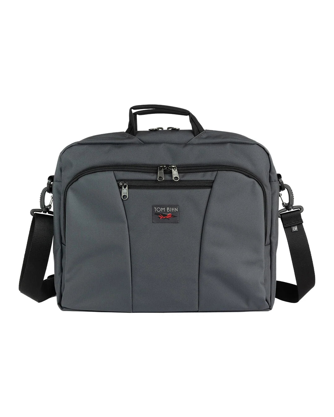 Briefcase, Nebulous Grey Ballistic/Persimmon
