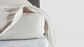 Brushed Cotton Flannel Fitted Sheet in Mult — Single / Flax / King Single / Flax / Double / Flax / Queen / Flax / King / Flax