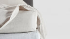 Brushed Cotton Flannel Fitted Sheet in Mult — Single / Flax / King Single / Flax / Double / Flax / Queen / Flax / King / Flax