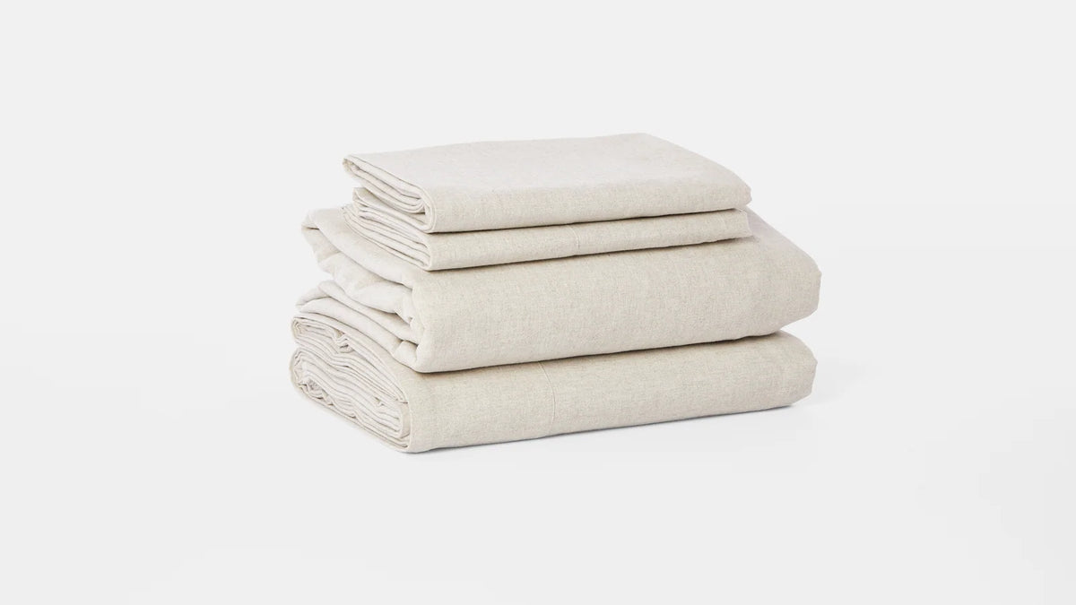 Brushed Cotton Flannel Fitted Sheet in Multiple Bedding Sizes and Calm Bedroom Colours · 100% brushed cotton flannel
