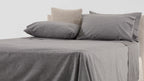 Brushed Cotton Flannel Fitted Sheet in Multiple Bedding Sizes and Calm Bedroom Colours · 100% brushed cotton flannel