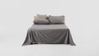Brushed Cotton Flannel Fitted Sheet in Multiple Bedding Sizes and Calm Bedroom Colours · 100% brushed cotton flannel
