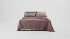 Brushed Cotton Flannel Fitted Sheet in Multiple Bedding Sizes and Calm Bedroom Colours · 100% brushed cotton flannel