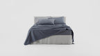Brushed Cotton Flannel Fitted Sheet in Multiple Bedding Sizes and Calm Bedroom Colours · 100% brushed cotton flannel