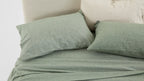 Brushed Cotton Flannel Fitted Sheet in Multiple Bedding Sizes and Calm Bedroom Colours · 100% brushed cotton flannel
