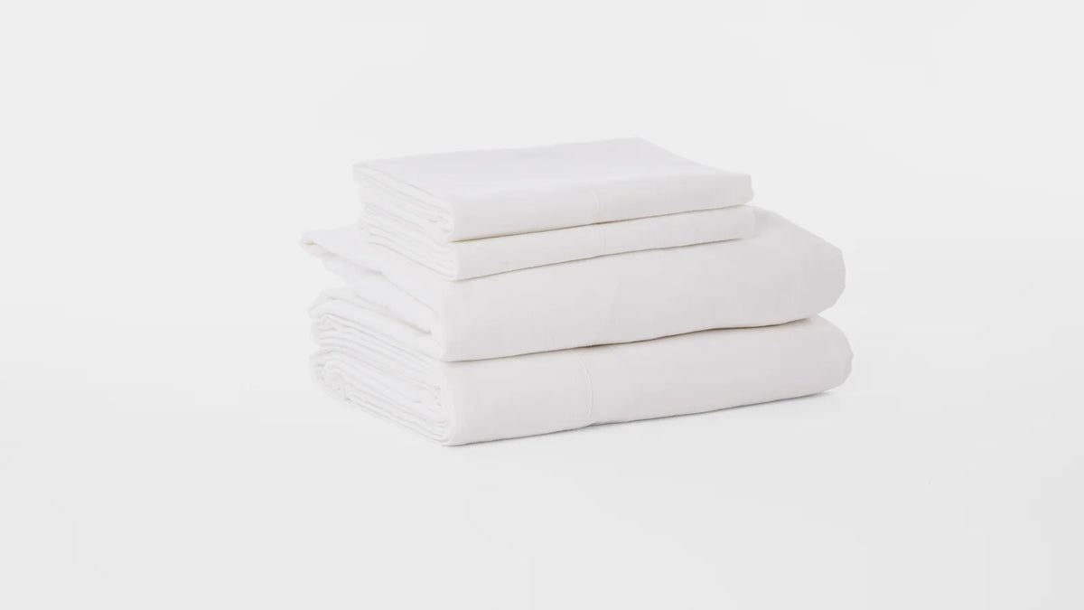 Brushed Cotton Flannel Fitted Sheet in Multiple Bedding Sizes and Calm Bedroom Colours · 100% brushed cotton flannel