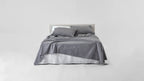 Brushed Cotton Flannel Fitted Sheet in Multiple Bedding Sizes and Calm Bedroom Colours · 100% brushed cotton flannel