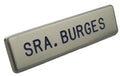 Brushed Steel Name Plate