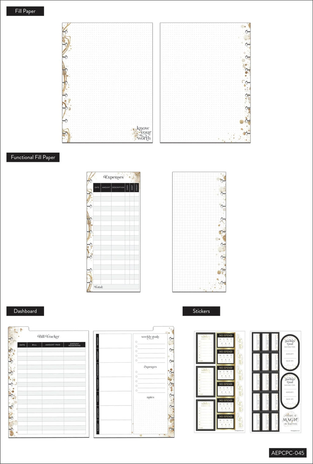 Budget Planner Companion Pack