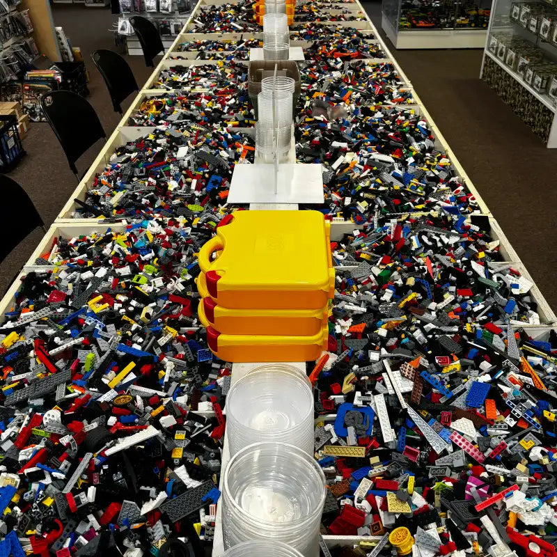 Bulk LEGO Building Pieces Sold by Weight, Washed and Dried Random
