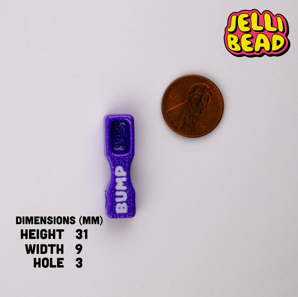 Bump Spoon Beads for Kandi and Friendship Bracelets, Handmade Plastic Charms with a Smooth Shiny Finish