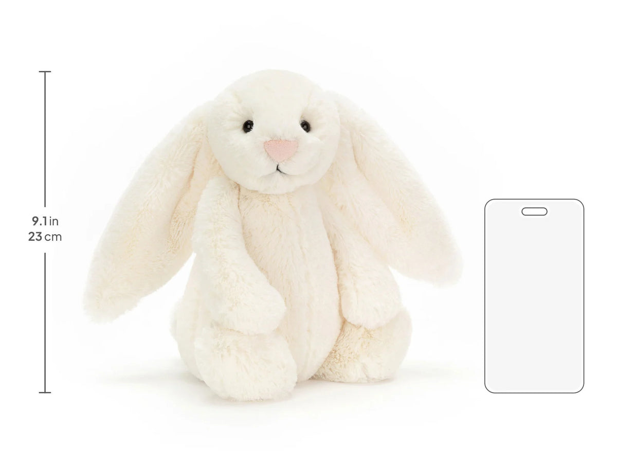 Bunny Plush Toy in Cream, Original Medium 31cm Size