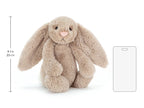 Bunny Soft Toy in Beige, Medium 31cm Size