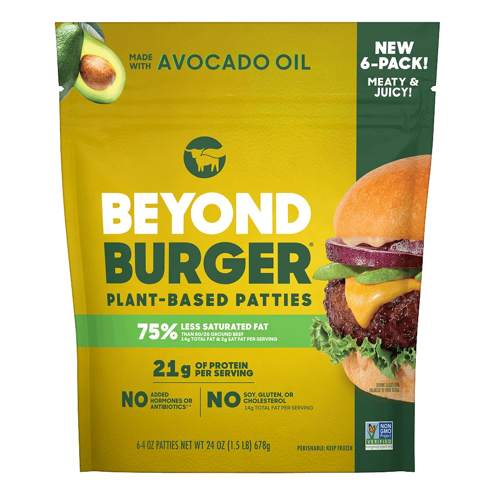 Burger Patties in a 6 Pack