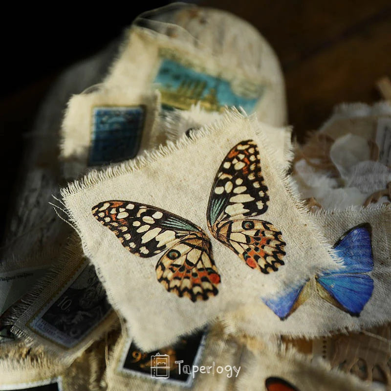 Butterfly Rub-on Stickers in a Three-Sheet Pack for Adding Decorative Motifs to Creative Craft Projects