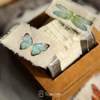 Butterfly Rub-on Stickers in a Three-Sheet Pack for Adding Decorative Motifs to Creative Craft Projects