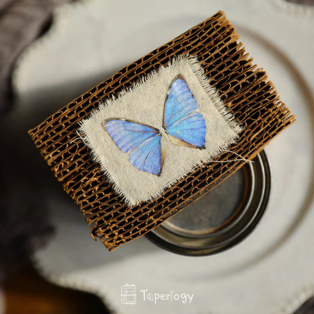Butterfly Rub-on Stickers in a Three-Sheet Pack for Adding Decorative Motifs to Creative Craft Projects