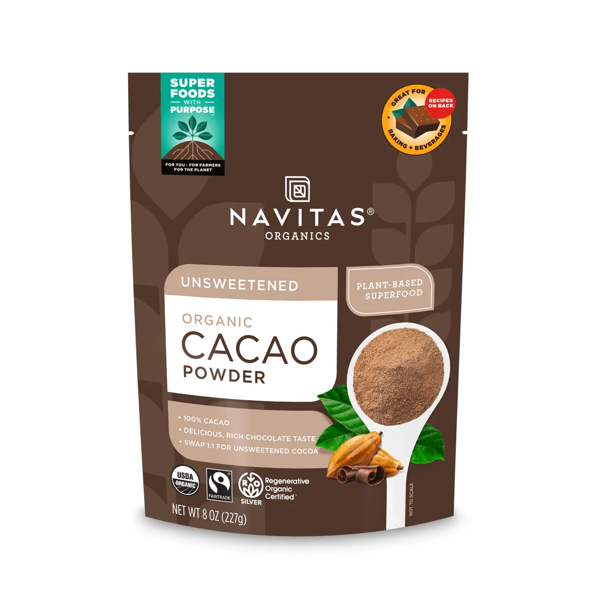 Cacao Powder, 8 oz