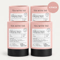Caffeine-Free Hibiscus Tea Bags in Mini Tubes, 4-Pack