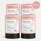 Caffeine-Free Hibiscus Tea Bags in Mini Tubes, 4-Pack