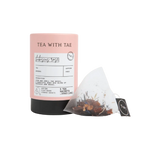 Caffeine-Free Hibiscus Tea Bags in Mini Tubes