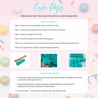 Cake Pop Mold and Resting Tray Set for Uniform Shapes, with Cutter and Popper for Baking Projects