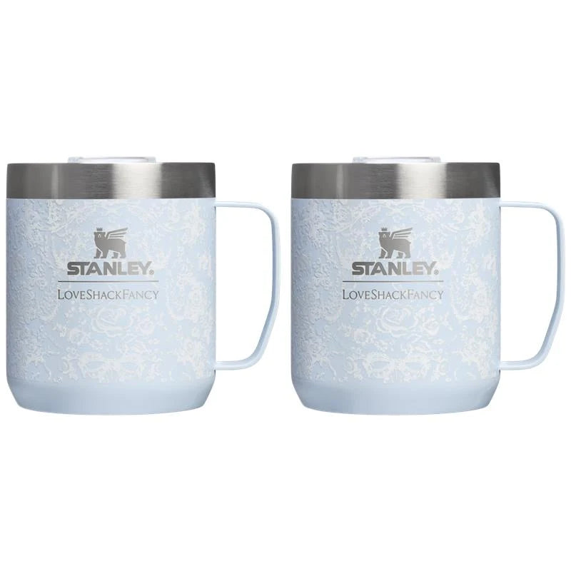 Camp Mug Set of Two 12 oz Mugs