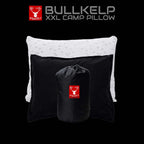 Camp Pillow with Full-Size Memory Foam Comfort, Dual Pillowcases and Ripstop Stuff Sack for Camping and Road Travel