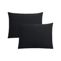 Camp Pillow with Full-Size Memory Foam Comfort, Dual Pillowcases and Ripstop Stuff Sack for Camping and Road Travel — Black