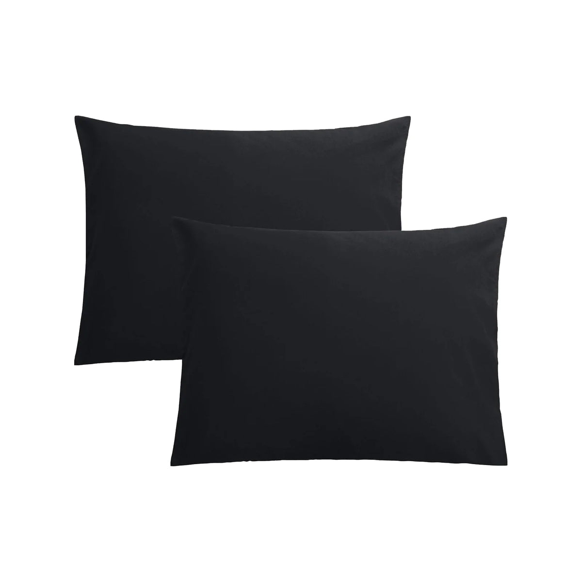 Camp Pillow with Full-Size Memory Foam Comfort, Dual Pillowcases and Ripstop Stuff Sack for Camping and Road Travel — Black